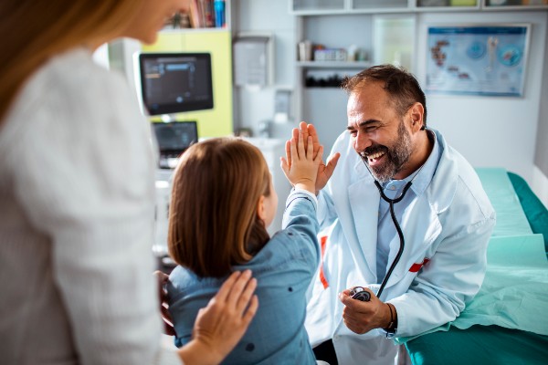 image of a smiling doctor