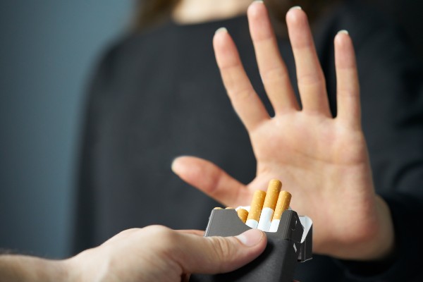image depicting quitting smoking